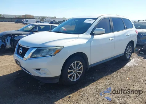 2013 Nissan Pathfinder S из США, поврежденный, VIN 5N1AR2MN0DC674371